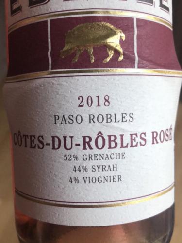 Eberle - Côtes-du-Rôbles Rosé - 2018