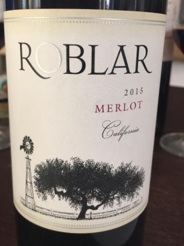 Roblar Winery - California Merlot - 2015