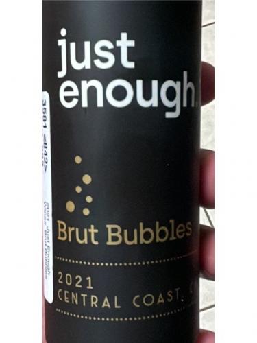 Just Enough - Brut Bubbles - 2021