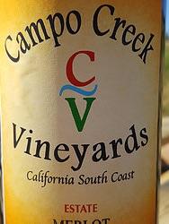 Campo Creek Vineyards - Estate Merlot - 2016