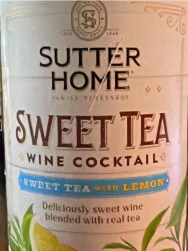 Sutter Home - Sweet Tea Wine Cocktail - N.V.
