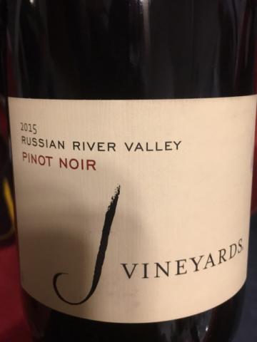 J Vineyards - Pinot Noir - 2015