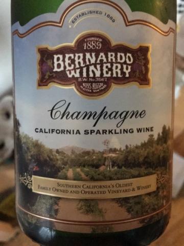Bernardo Winery - California Champagne - N.V.