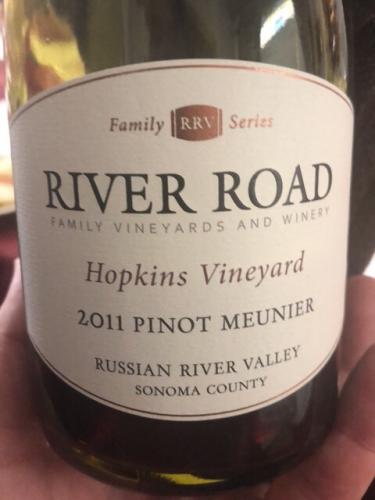 River Road - Hopkins Vineyard Pinot Meunier - 2011