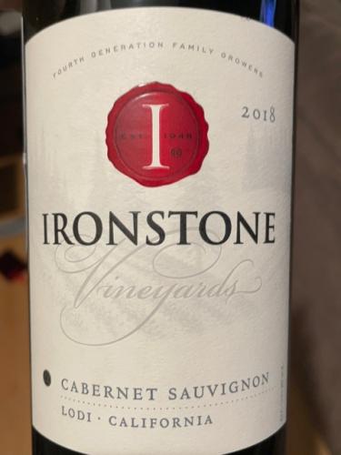 Ironstone - Cabernet Sauvignon - 2018