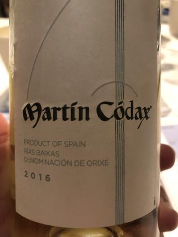 Martin Codax - Albariño - 2016