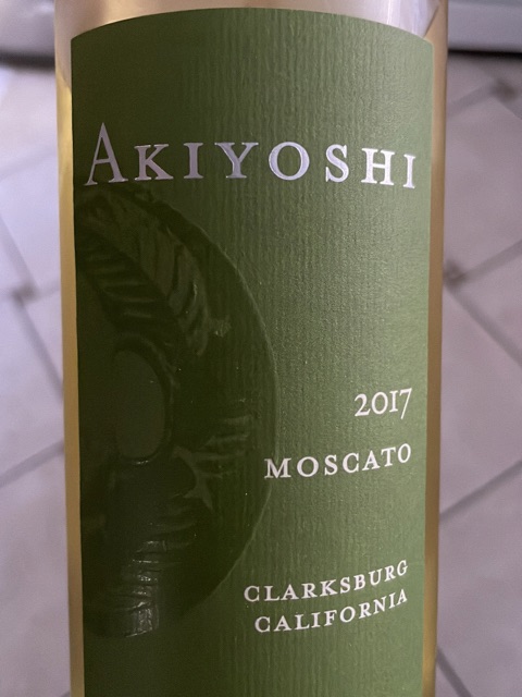 Akiyoshi - Moscato - 2017