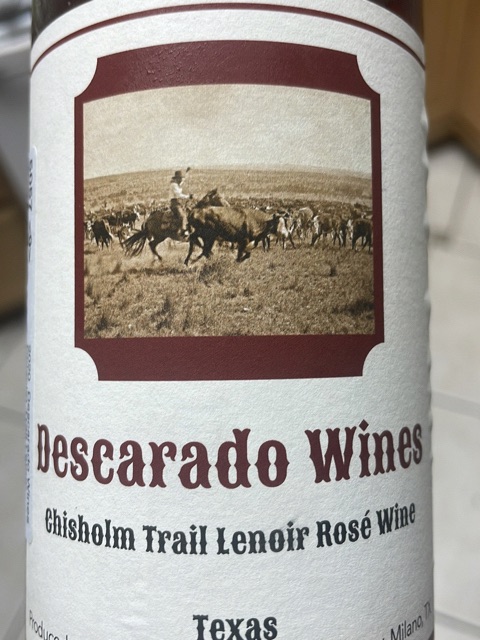 Descarado Wines - Chisholm Trail Lenoir Rosé - 2021
