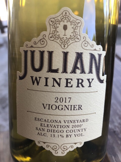 Julian Winery - Viognier - 2017