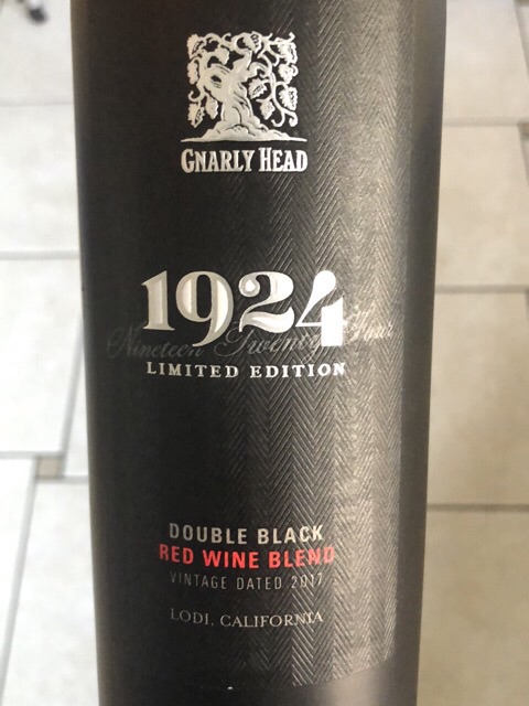 Gnarly Head - 1924 Double Black Red Blend (Limited Edition) - 2017