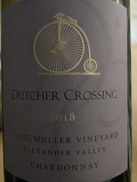 Dutcher Crossing - Stuhlmuller Vineyard Chardonnay - 2018